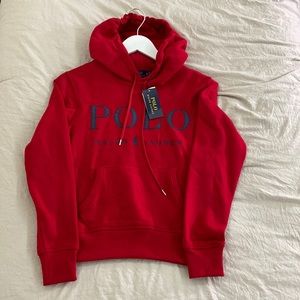 NWT Polo Ralph Lauren Boys XS Red Hoodie